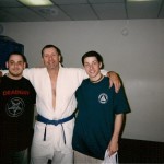 Eric And I With Ed O'Neill At The Gracie Academy In Torrance, CA Circa 1998